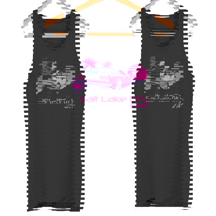 レトロ ソルトレイクシティ ユタ タンクトップ