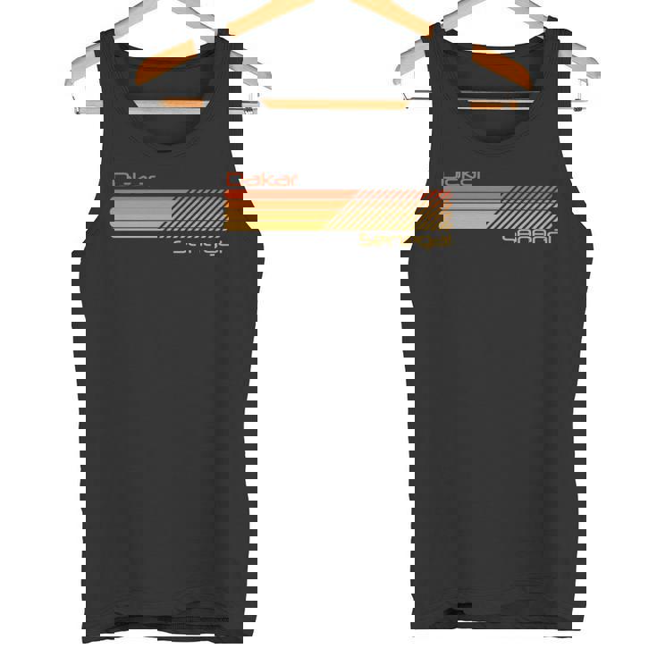 レトロ ダカール セネガル 長袖tシャツ タンクトップ