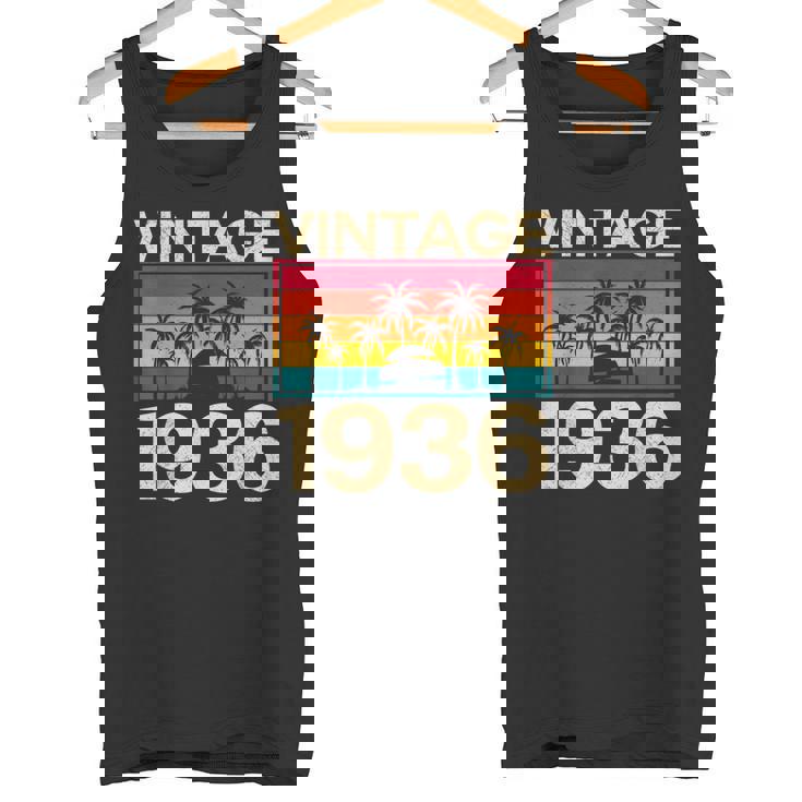 レトロ ヴィンテージ 1936 誕生日 タンクトップ