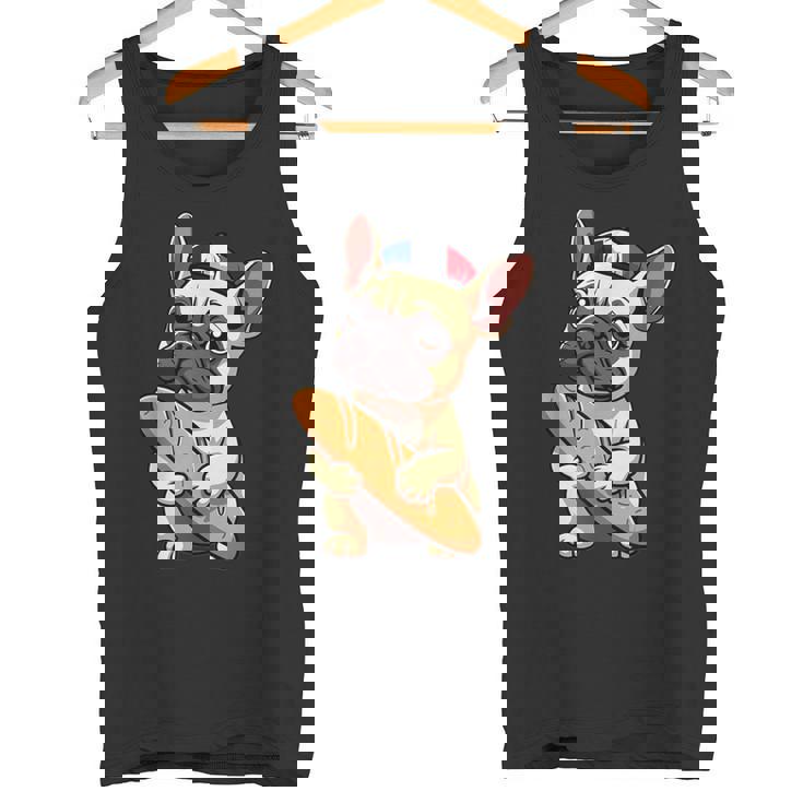 レトロ ヴィンテージ かわいい フレンチブルドッグ パリ お土産 ギフト タンクトップ