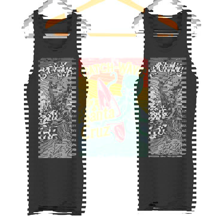 レトロ ヴィンテージ サーフ クラブ オクトパス Ca サンタクルーズ タンクトップ