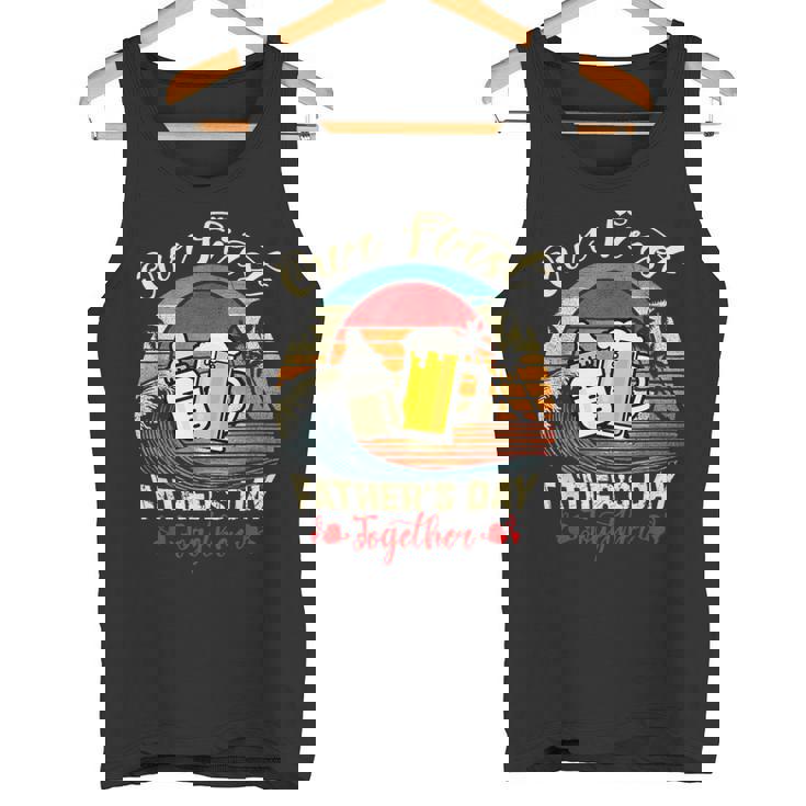 レトロ ヴィンテージ 父の日 初めての父の日 一緒に タンクトップ