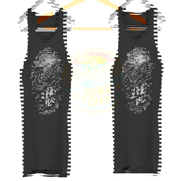 レトロな30歳の男性向け誕生日プレゼント 1995年6月 30歳 タンクトップ