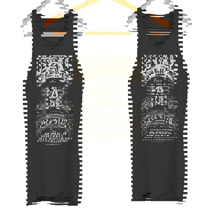 レトロな76歳の男性向け誕生日プレゼント 76歳 1949年5月 タンクトップ