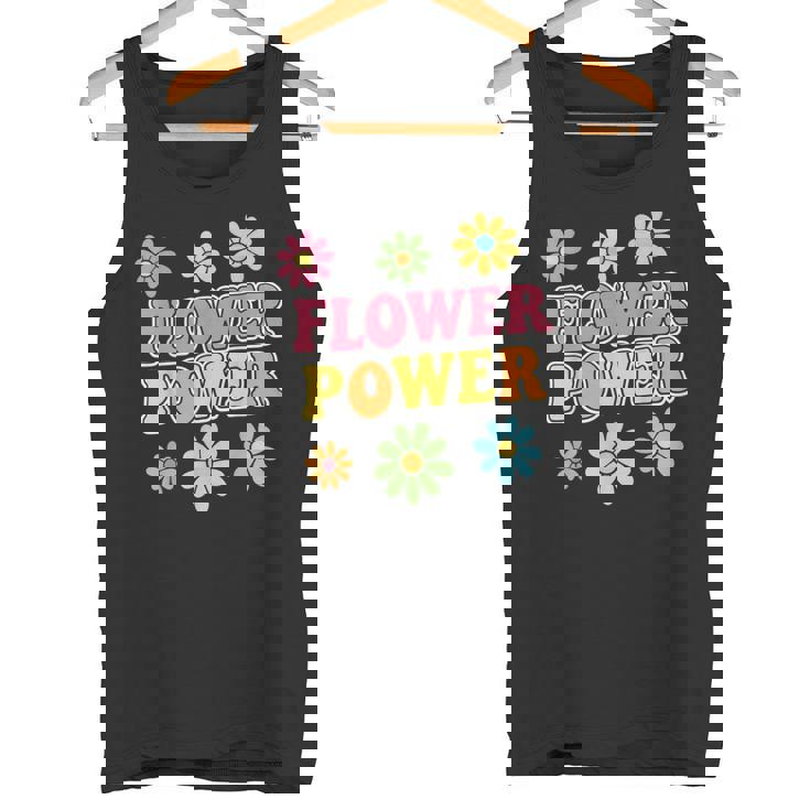 レトロフラワーパワー 60年代 70年代 美的 ヒッピー ボーホースタイル タンクトップ
