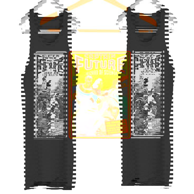 レトロヴィンテージキャプテンフューチャーコミックマガジン タンクトップ