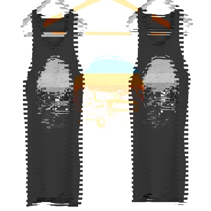 レトロヴィンテージスタイル ジムニー Gj Jb74 ファン オフロード タンクトップ