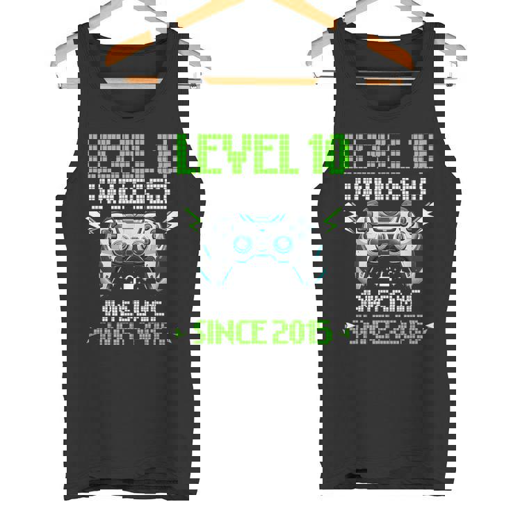 レベル 10 アンロック 素晴らしい 2015 ビデオゲーム 10歳の誕生日 タンクトップ