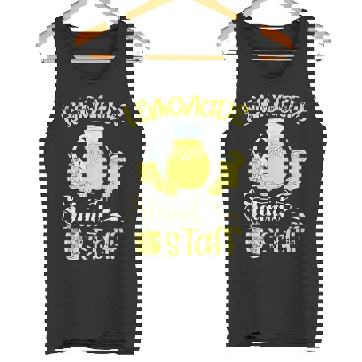 レモンジュース レモネードスタンド スタッフ レモン好き レモネードスタンド タンクトップ