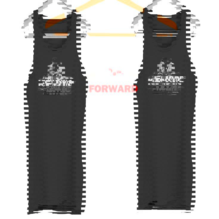 ロッキーは前に進み続けろ タンクトップ