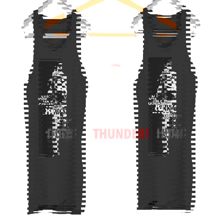 ロッキー・ユー・ゴナ・ゴナ・イーツライトニング タンクトップ