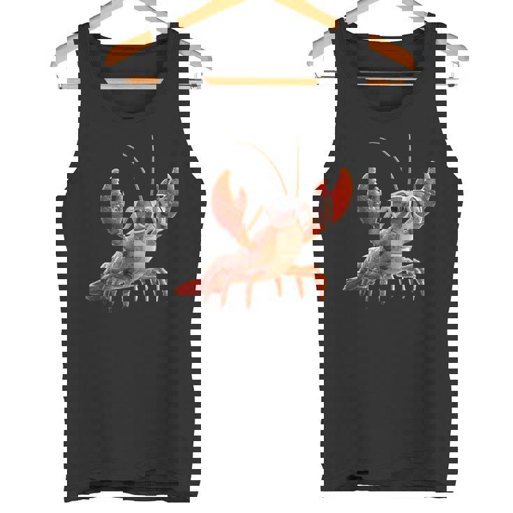 ロブスター 甲殻類 大型カニ ロブスター スイートロブスター タンクトップ