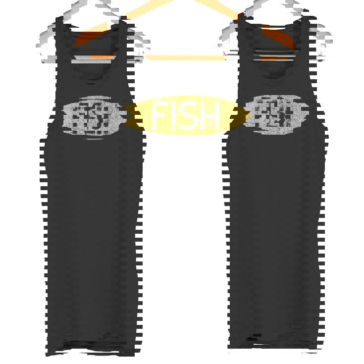 ロングボード サーフボード ヴィンテージ レトロ フィッシュタイプ タンクトップ