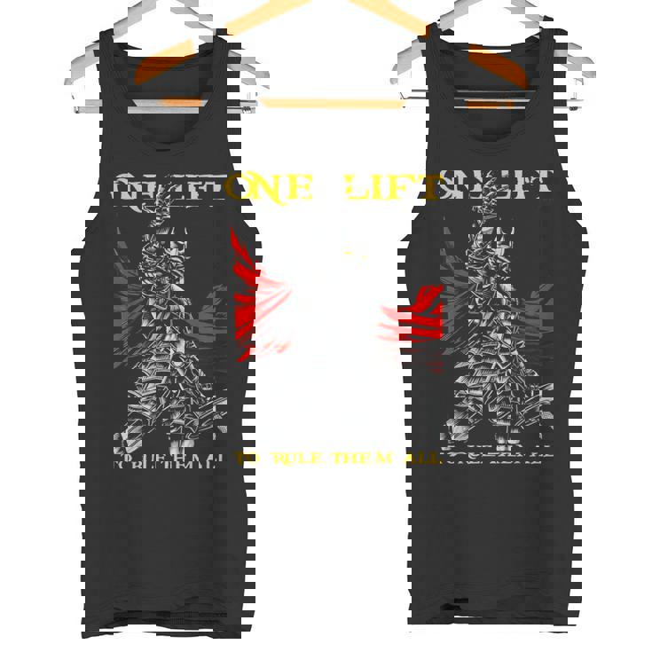 ワンリフトでボディビルディングジムワークアウトトレーニングをすべて支配。 タンクトップ