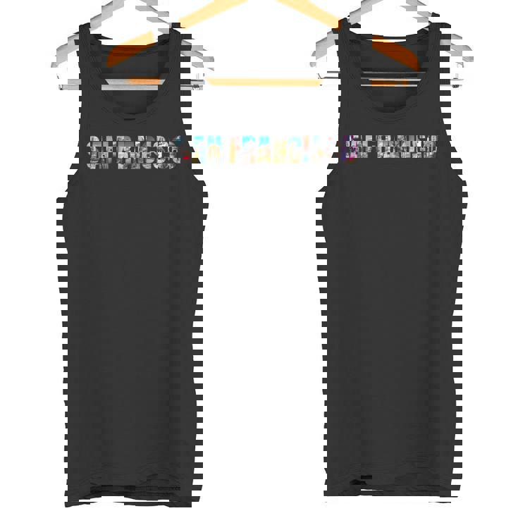 ワールドトラベラー ランドマーク アメリカ カリフォルニア サンフランシスコ タンクトップ