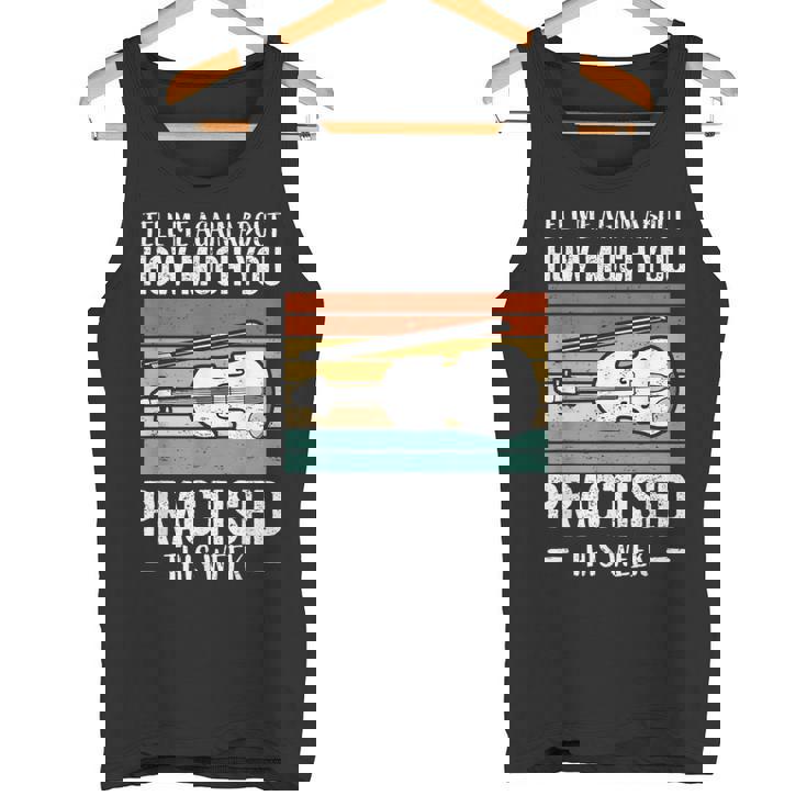 ヴァイオリンプレーヤーヴァイオリン タンクトップ