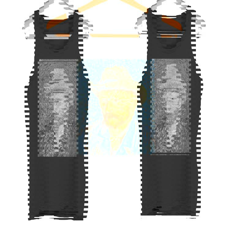 ヴァンゴッホ自画像＃3芸術家のための芸術 タンクトップ