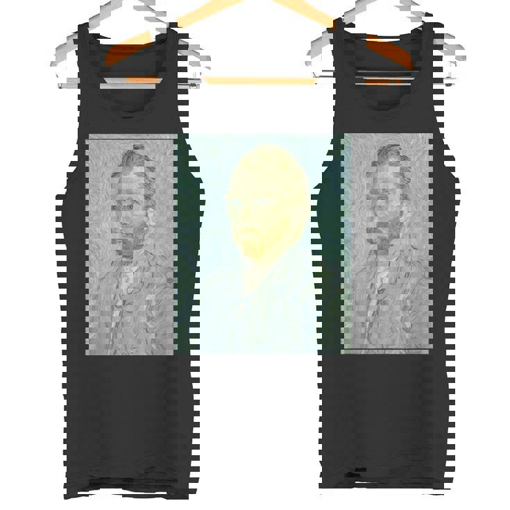 ヴァンゴッホ自画像＃4芸術家のための芸術 タンクトップ