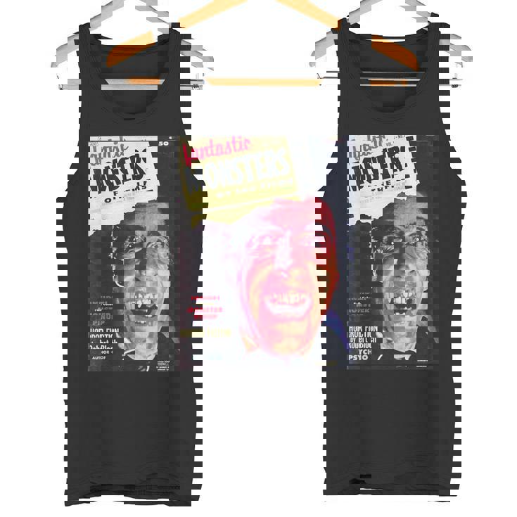 ヴァンパイア ハロウィン ホラー ヴィンテージ ドラキュラ コミックブック レトロ タンクトップ