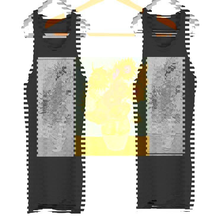 ヴィンセント・ヴァン・ゴッホのひまわり タンクトップ