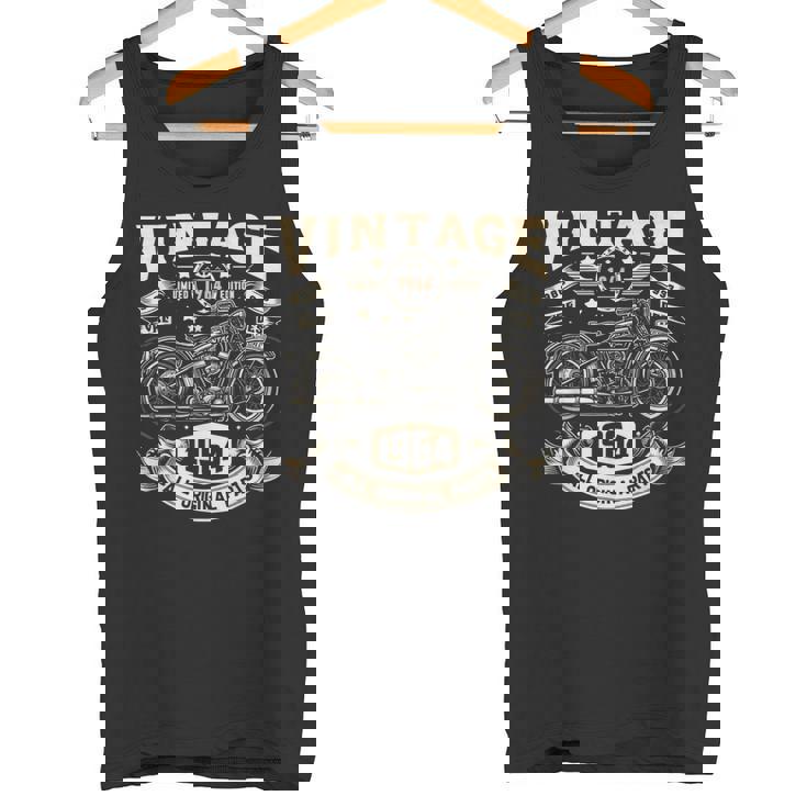 ヴィンテージ 1964年 1964年生まれ 60歳の誕生日 オートバイバイカー タンクトップ