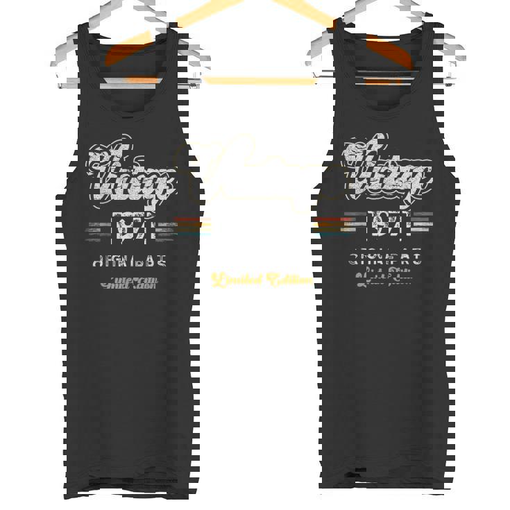 ヴィンテージ 1971 オリジナル・パーツ 限定版 54歳の誕生日 タンクトップ