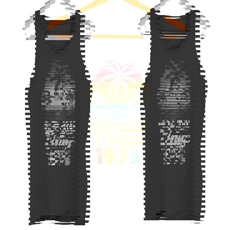 ヴィンテージ 1976年 誕生日 49歳 ヤシの木 レトロ タンクトップ