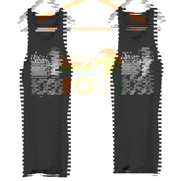 ヴィンテージ 2005 Born In 2005 20歳の誕生日プレゼント 20歳 タンクトップ