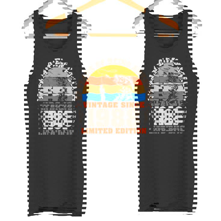 ヴィンテージ 37歳の誕生日 37歳の釣り愛好家 1988年生まれ タンクトップ