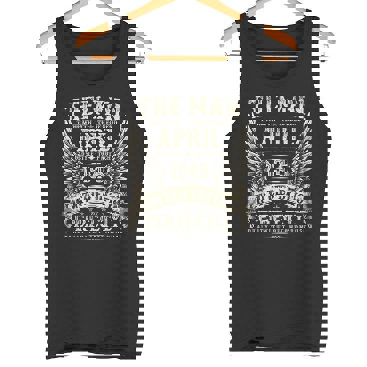 ヴィンテージ 80歳 男性 ギフト 1945年4月 80歳の誕生日 タンクトップ