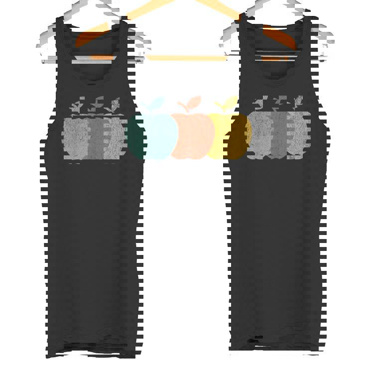 ヴィンテージ りんご フルーツ りんご デザイン タンクトップ