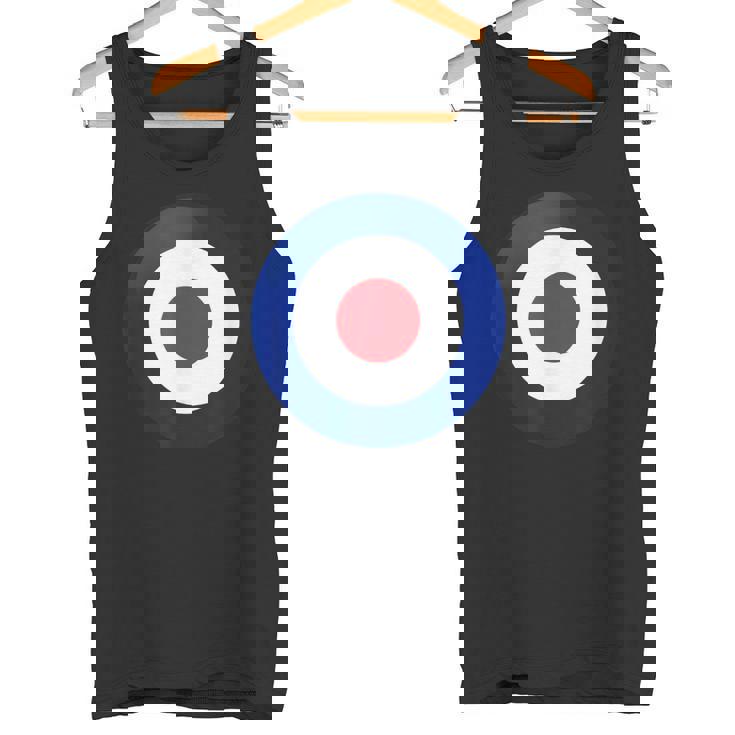 ヴィンテージ イギリス Raf Mod Bullseye レトロ シンボル ラウンデル ターゲット タンクトップ