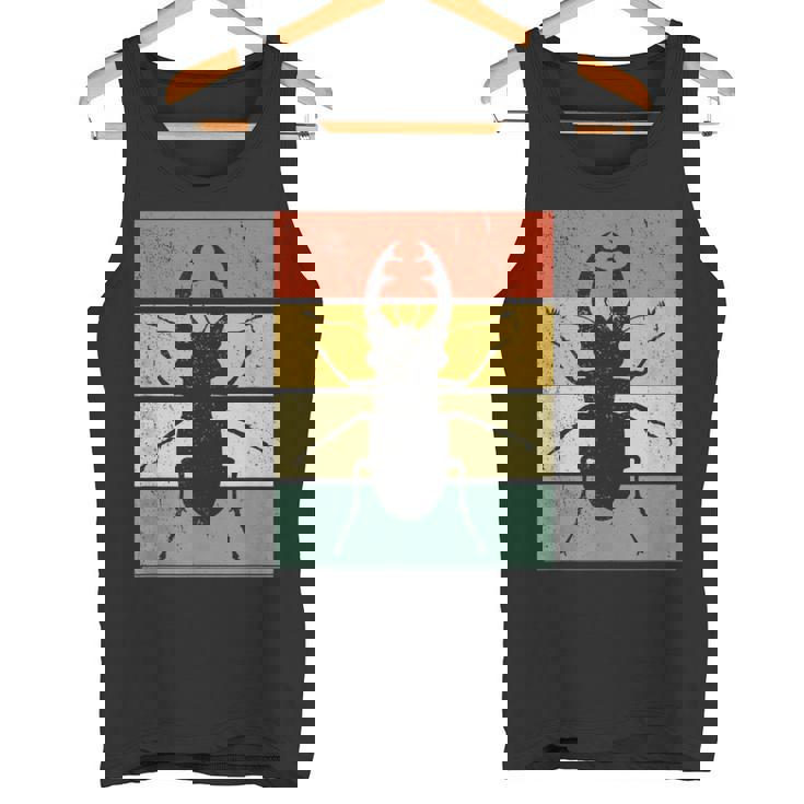 ヴィンテージ クワガタ カブトムシ 虫 タンクトップ