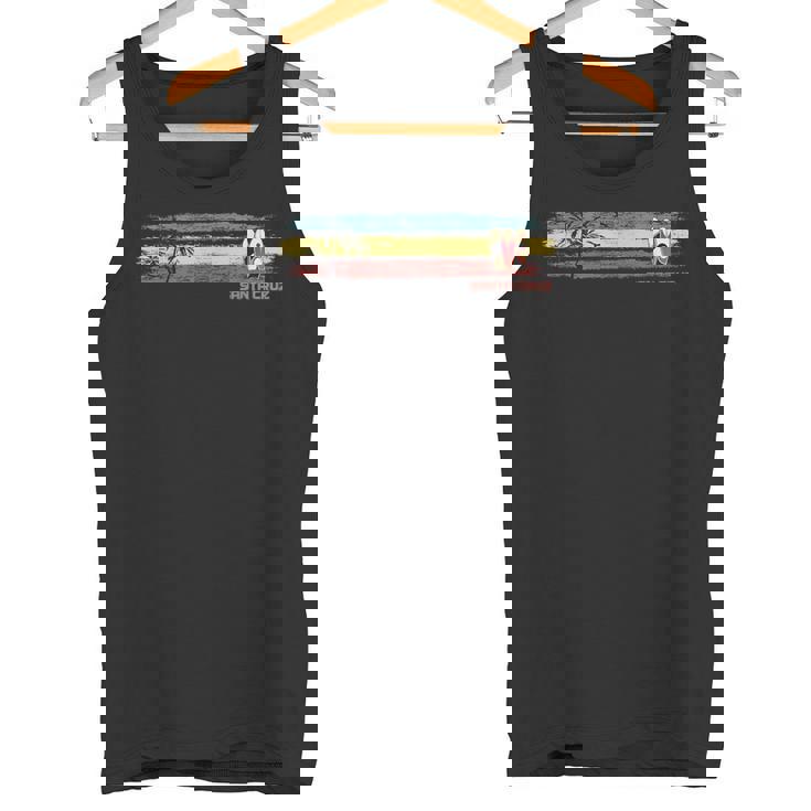 ヴィンテージ サンタクルーズ レトロ サーファー ビーチ サンタクルーズ カリフォルニア タンクトップ