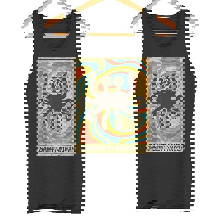 ヴィンテージ スパゲッティモンスター 無神論者 レトロギフト タンクトップ