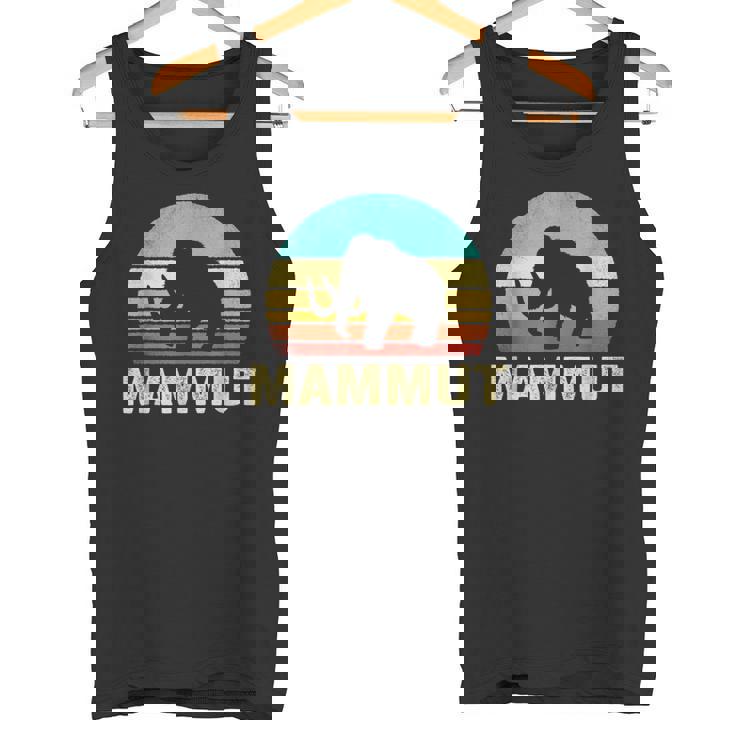 ヴィンテージ マムート サンセット レトロ タンクトップ