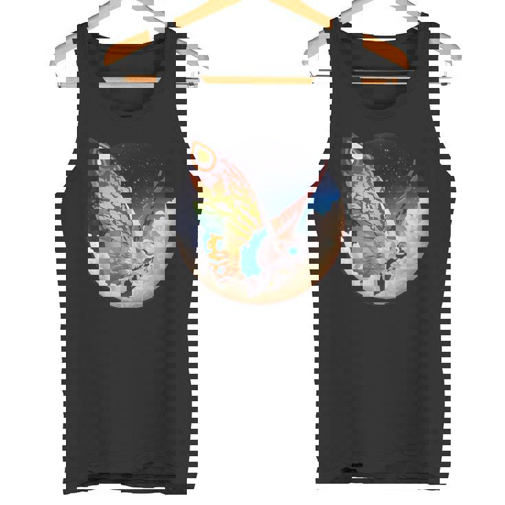 ヴィンテージ モスラ-モスラ怪獣怪獣 タンクトップ