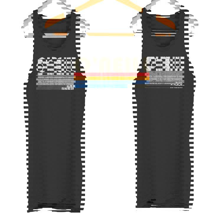 ヴィンテージ レトロ 70年代80年代スタイル オニールの故郷、ネバ州 タンクトップ