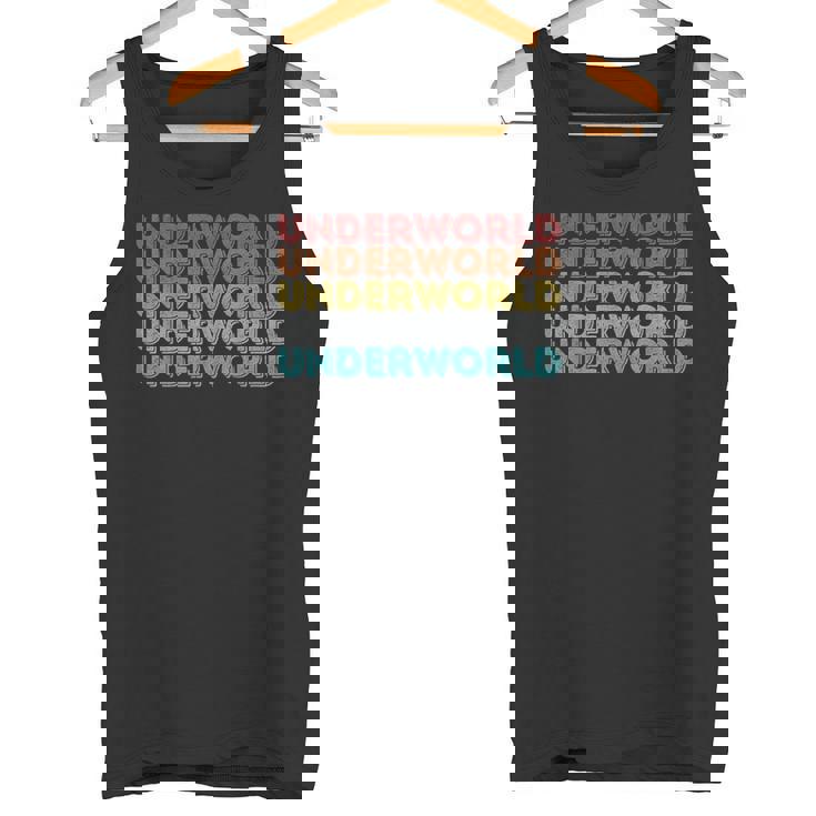 ヴィンテージ レトロ アンダーワールド タンクトップ