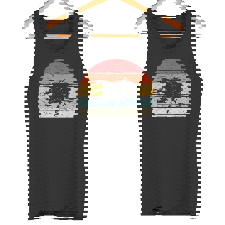 ヴィンテージ レトロ カブトムシ 昆虫 タンクトップ