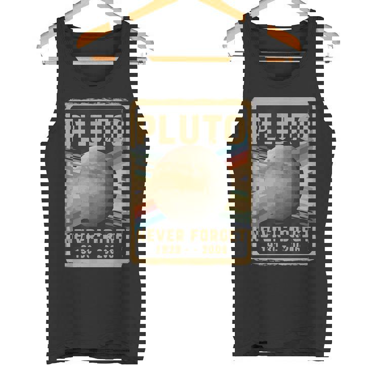 ヴィンテージ 冥王星 Never Forget 2006 天文学 天体物理学 面白い タンクトップ