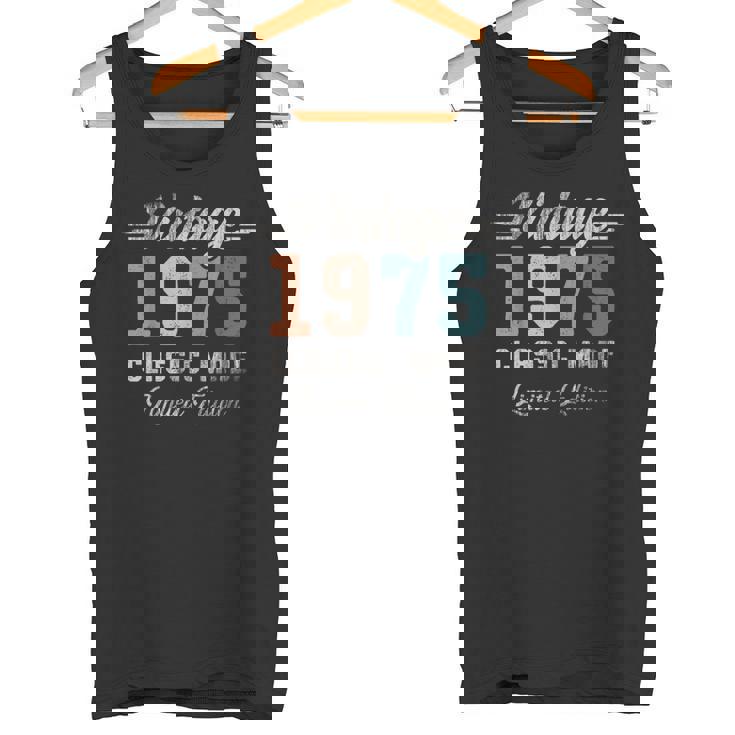 ヴィンテージ1975 50歳の誕生日クラシックカー タンクトップ