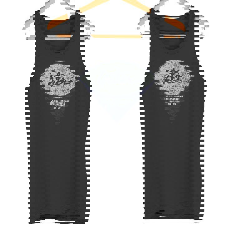 ヴィンテージyater サーフボード アンティーク調 メンズ レディース タンクトップ