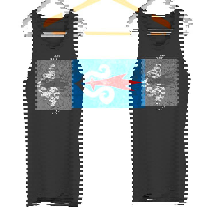 ヴィンテージアイヌ国旗。 タンクトップ