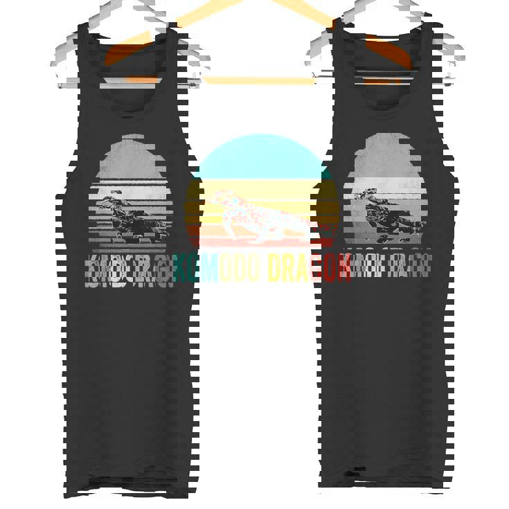 ヴィンテージコモドドラゴンシャツサンセット タンクトップ
