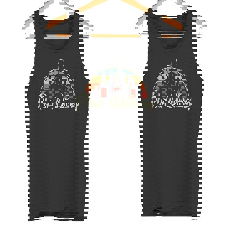 ヴィンテージモルトウイスキー愛好家 面白いモルトウイスキー タンクトップ