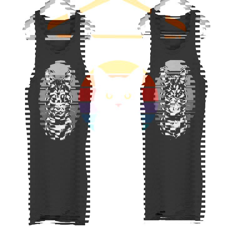 ヴィンテージ猫 タンクトップ