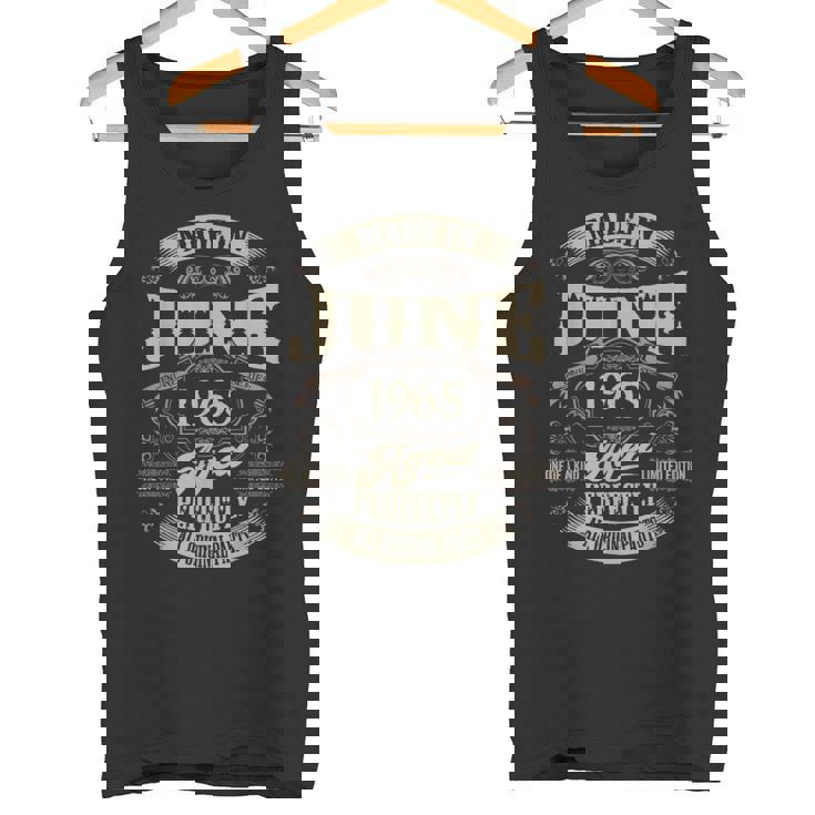 ヴィンテージ還暦祝い 1965年6月生まれ 60歳 タンクトップ