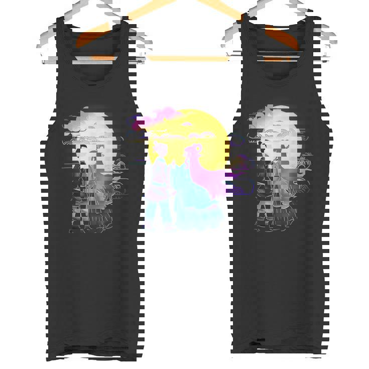 七夕ジャパン I 七夕 ギフトと日本語 タンクトップ