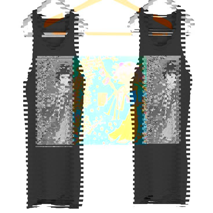 七夕少女のt-シャツ タンクトップ